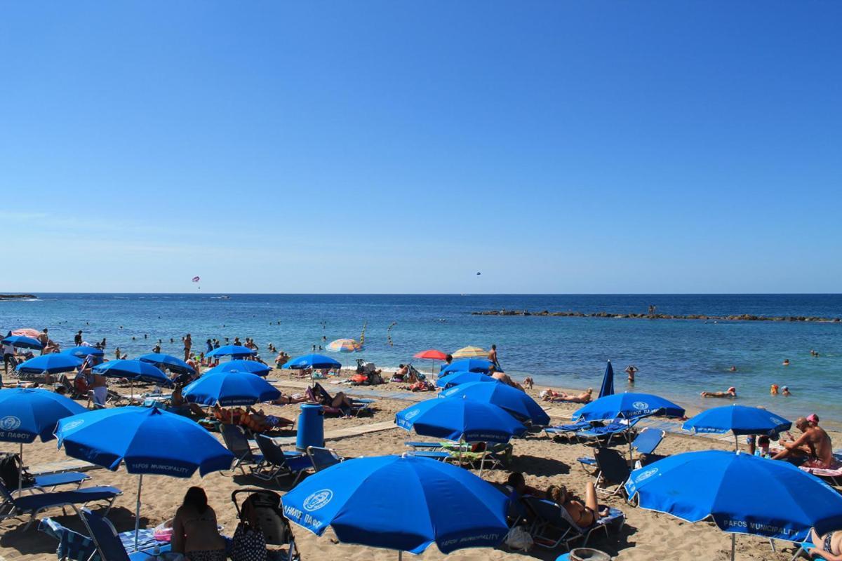Charming Holiday Retreat Kato Paphos Apt 400M To The Beach المظهر الخارجي الصورة